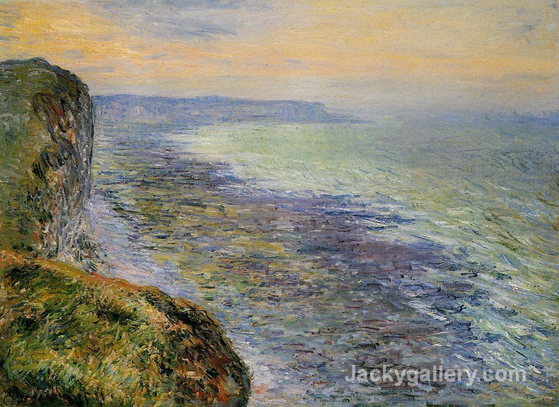 Seascape near Fecamp by Claude Monet paintings reproduction